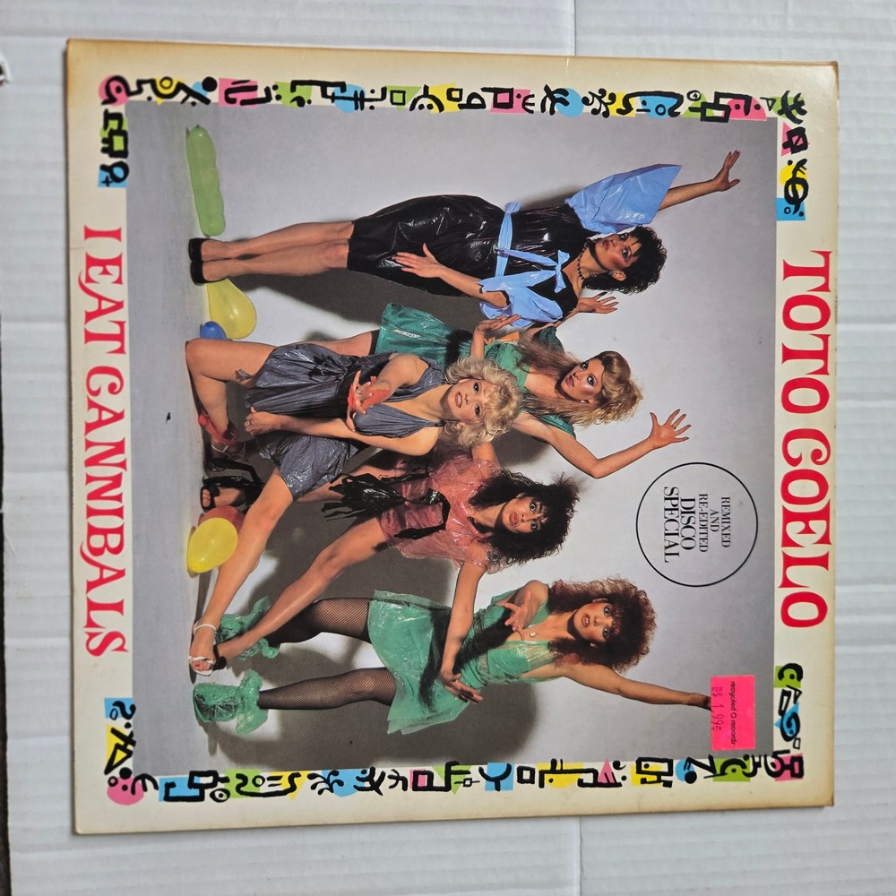 Toto Coelo I Eat Cannibals Vinyl 12 Single 1982 UK Import Radial Choice New Wave